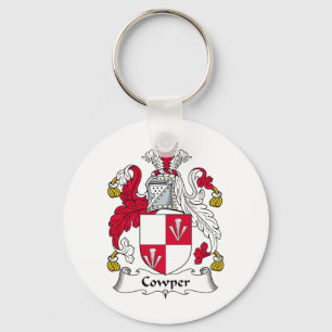 Llavero Escudo de la familia de Cowper
