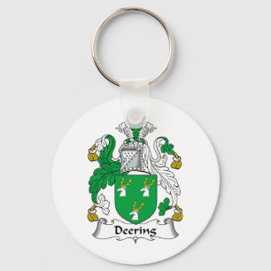 Llavero Escudo de la familia de Deering