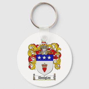 LLAVERO ESCUDO DE LA FAMILIA DE DOUGLAS - ESCUDO DE ARMAS