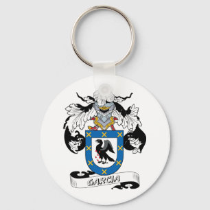 Llavero Escudo de la familia de García