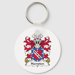 Llavero Escudo de la familia de Hampton