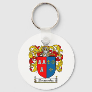 LLAVERO ESCUDO DE LA FAMILIA DE HERNÁNDEZ - ESCUDO DE