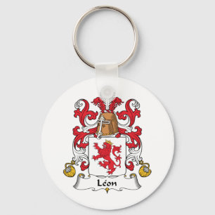 Llavero Escudo de la familia de León