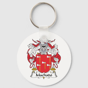 Llavero Escudo de la familia de Machado