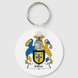 Llavero Escudo de la familia de Milne