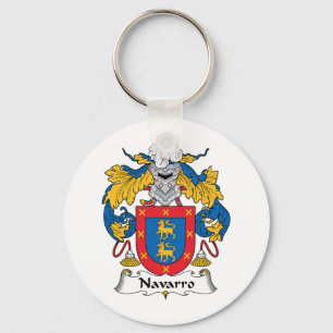 Llavero Escudo de la familia de Navarro