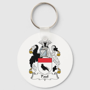 Llavero Escudo de la familia de Paul