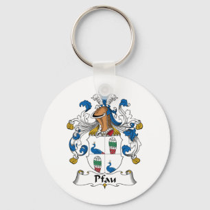 Llavero Escudo de la familia de Pfau