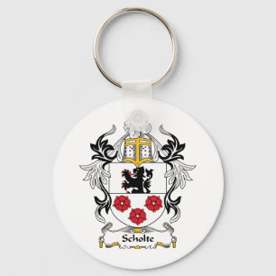 Llavero Escudo de la familia de Scholte