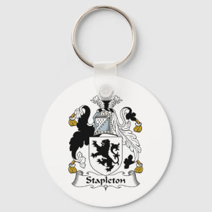 Llavero Escudo de la familia de Stapleton