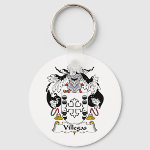 Llavero Escudo de la familia de Villegas
