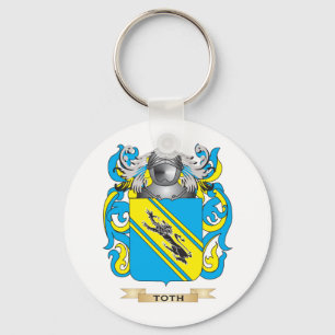 Llavero Escudo de la familia Toth (escudo de armas)