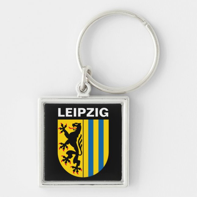 Llavero Escudo de Leipzig (Alemania) (Frente)