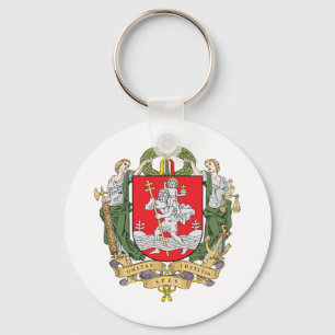 Llavero Escudo de Vilnius, Keychain de Lituania