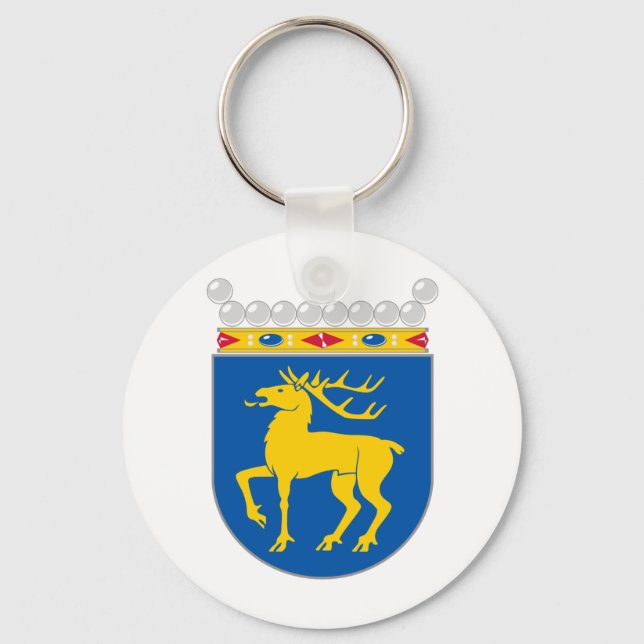 Llavero Escudo del brazo de Åland AX (Anverso)