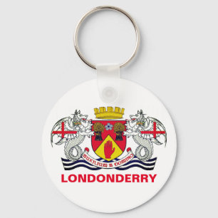 Llavero Escudo del condado de Londonderry, Irlanda del Nor