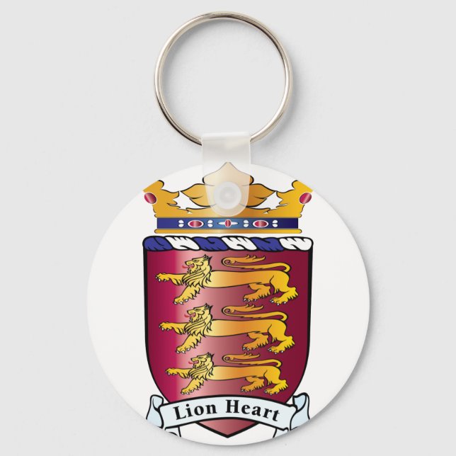 Llavero Escudo del Corazón de León (Anverso)