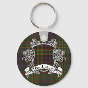 Llavero Escudo del tartán de MacLellan