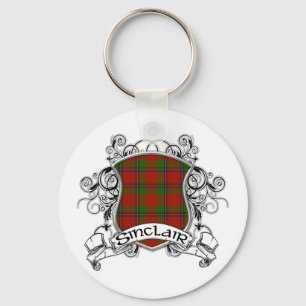 Llavero Escudo del tartán de Sinclair
