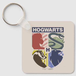 Llavero Escudo estampado vintage de HOGWARTS™