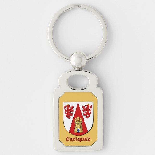 Llavero Escudo histórico de Enriquez (Anverso)