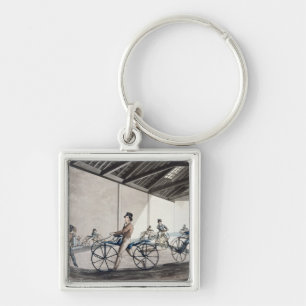 Llavero Escuela de montar a caballo peatonal de Hobbyhorse