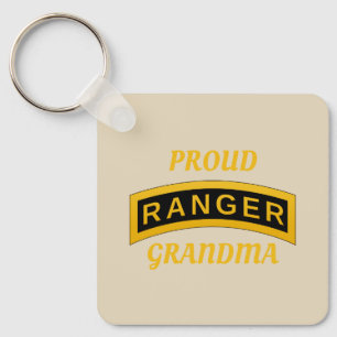 Llavero Escuela de Ranger del Ejército - Abuela Orgullosa 