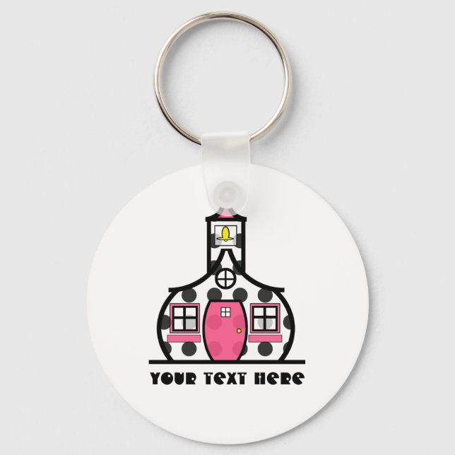 Llavero Escuela Polka Dot (Anverso)