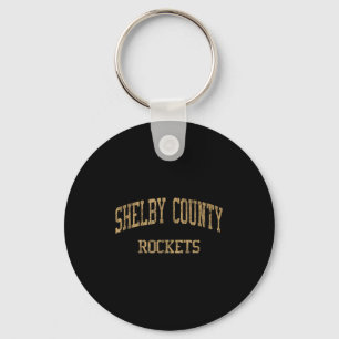 Llavero Escuela Secundaria del Condado de Shelby Hs Shelby