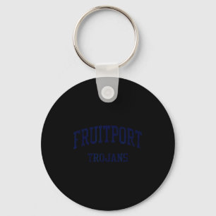 Llavero Escuela Secundaria Fruitrt Hs Fruitrt Mi Vintage S