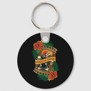 Llavero Escuela vieja tradicional de tatuajes norteamerica