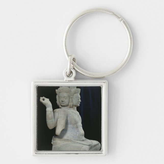 Llavero Escultura de Brahma con cuatro caras (Frente)