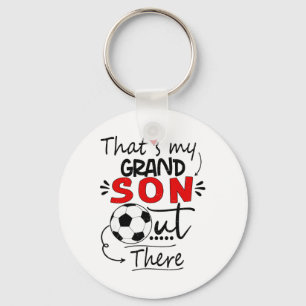 Llavero Ese es mi nieto ahí fuera Fútbol para la abuela