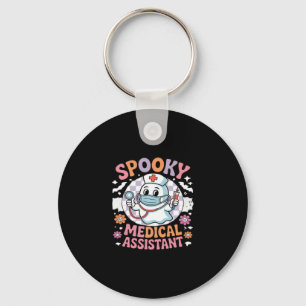 Llavero Esencial de Halloween, espeluznante asistente médi