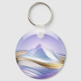 Llavero Esfera de cristal celeste