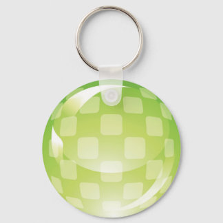 Llavero Esfera de verificación verde