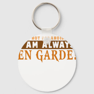 Llavero Esgrima Deportiva Foil, Sable, Epee Competición Gi