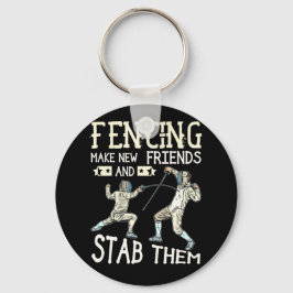 Llavero Esgrima Hará Nuevos Amigos Y Apuñalarlos Como Un R