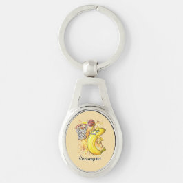 Llavero Eslam bananero desenfreno tema energético frutícol