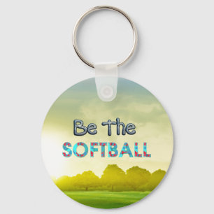 Llavero Eslogan de Softball TOP