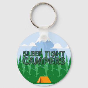 Llavero Eslogan de sueño de campamento TEE