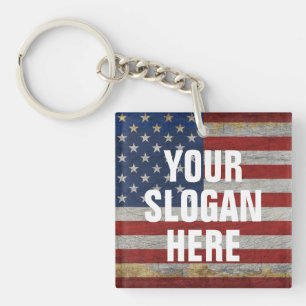 LLAVERO ESLOGAN PERSONALIZADO DICHO DE PAÍS BANDERA PERSON