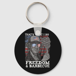 Llavero Eso Es Lo Que Disfruto Libertad Y Rbecue 4 De J