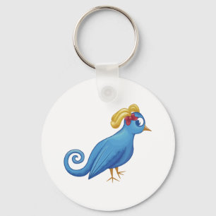 Llavero Eso es lo que ella pia - logotipo del pájaro