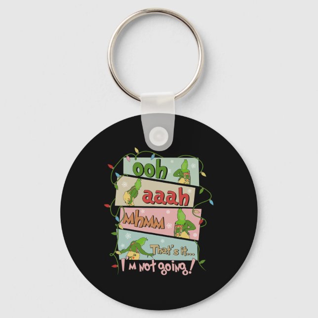 Llavero Eso es, no voy a ir navidades. (Anverso)