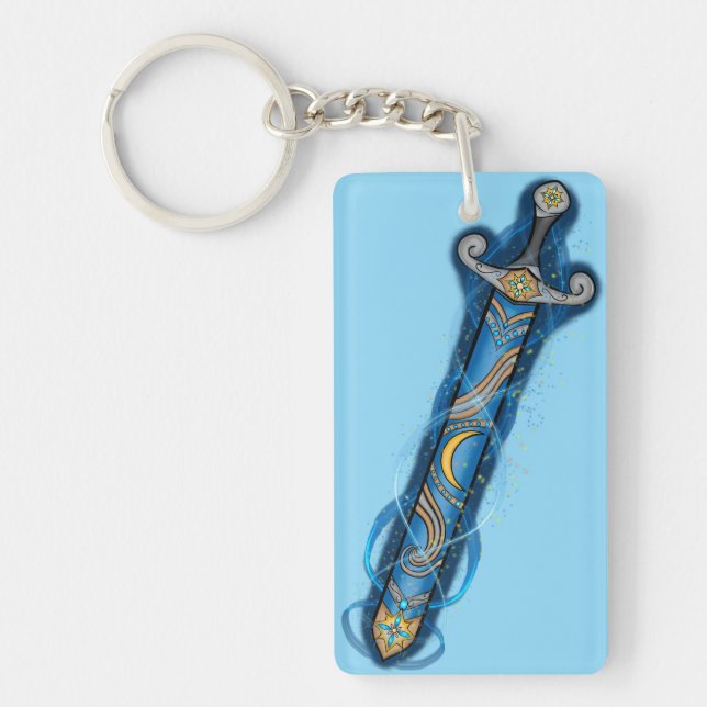 Llavero Espada de cielo nocturno (Frente)