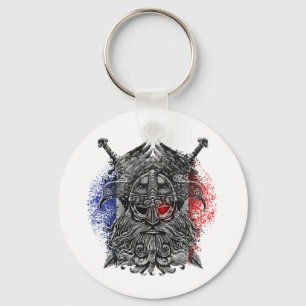 Llavero Espadas de Odin ravens Bandera de Viking Mythology