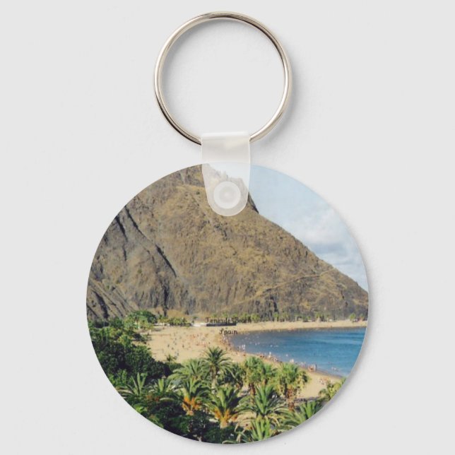 Llavero España, cadena de claves de Tenerife Beach (Anverso)