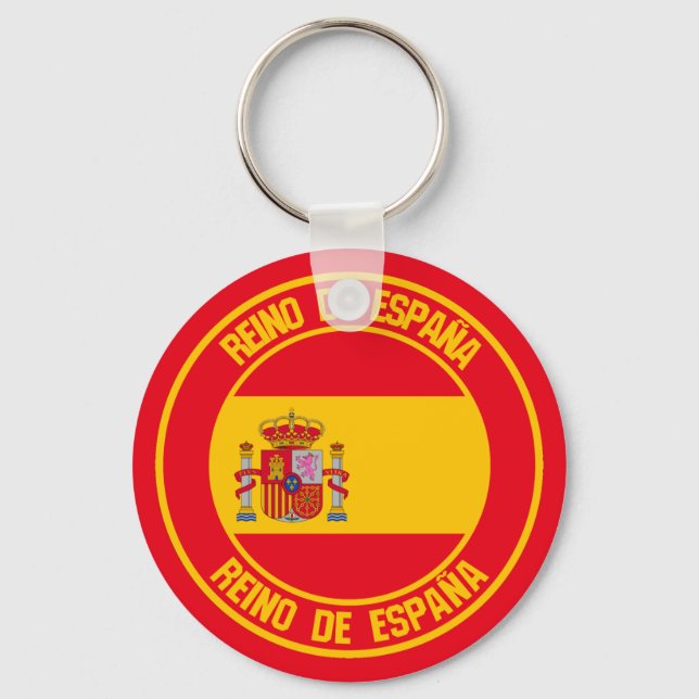Llavero España redonda Emblem (Anverso)