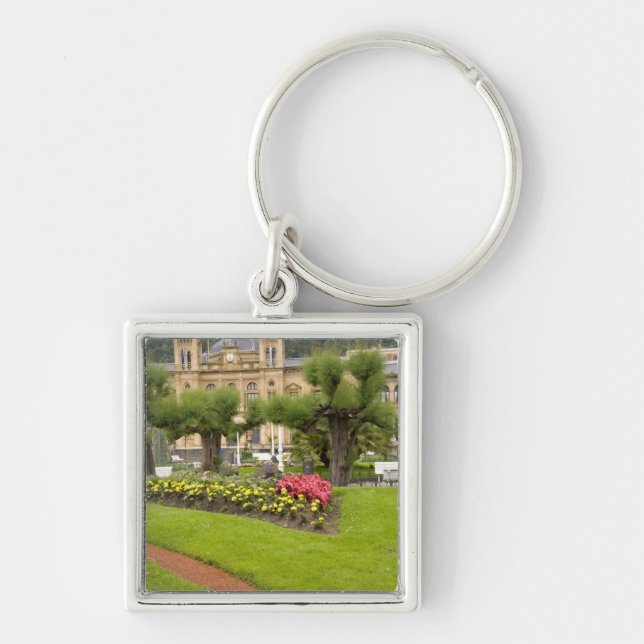 Llavero España, San Sebastián. Popular balneario, (Frente)